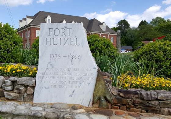 New Fort Hetzel Historical Marker