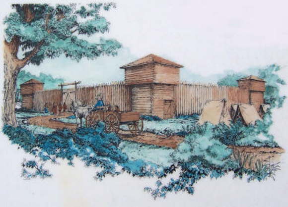 Fort Wool Cherokee Internment Fort